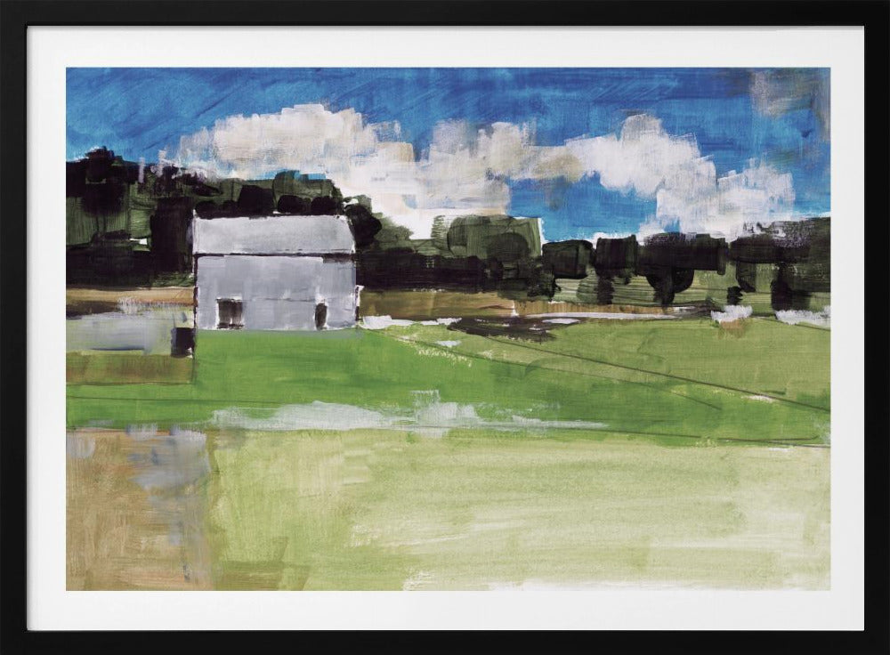 Barren Farm Barn Print No 2 | Poster