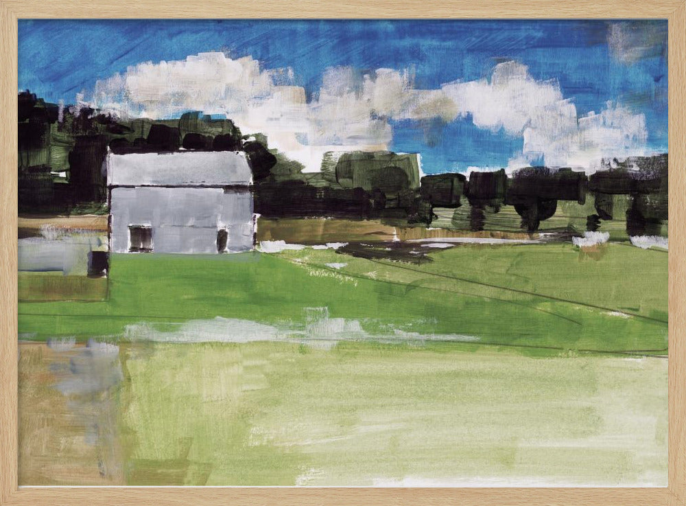 Barren Farm Barn Print No 2 | Poster