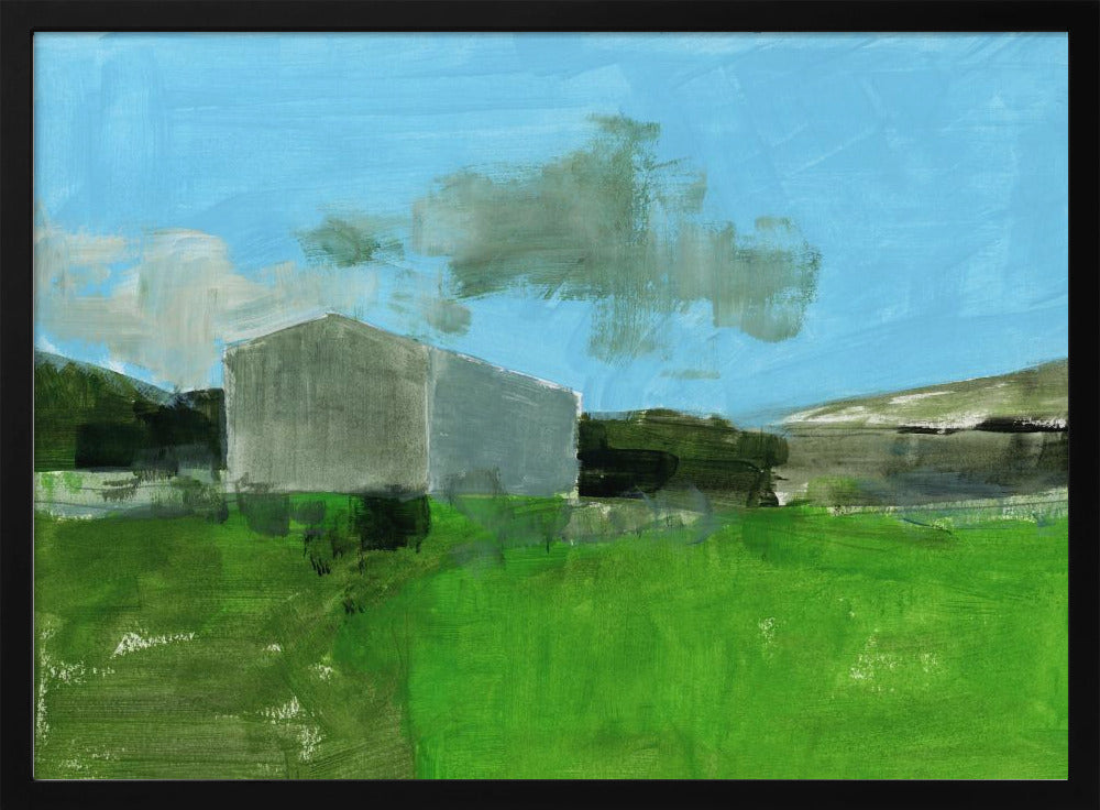 Barren Farm Barn Print No 1 | Poster