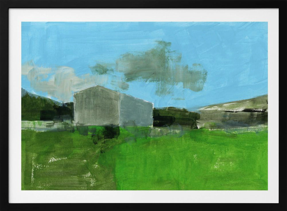 Barren Farm Barn Print No 1 | Poster