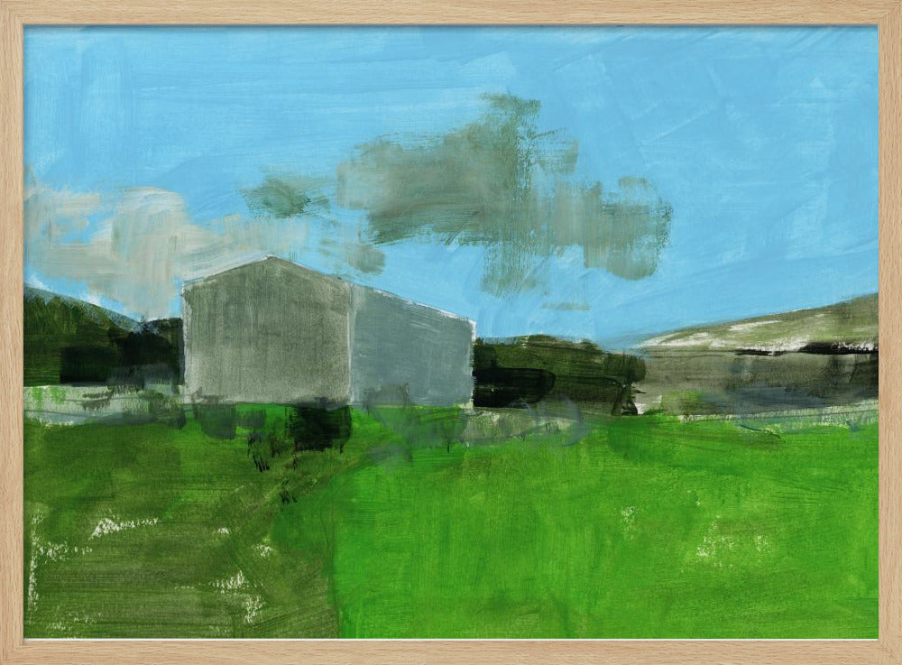 Barren Farm Barn Print No 1 | Poster