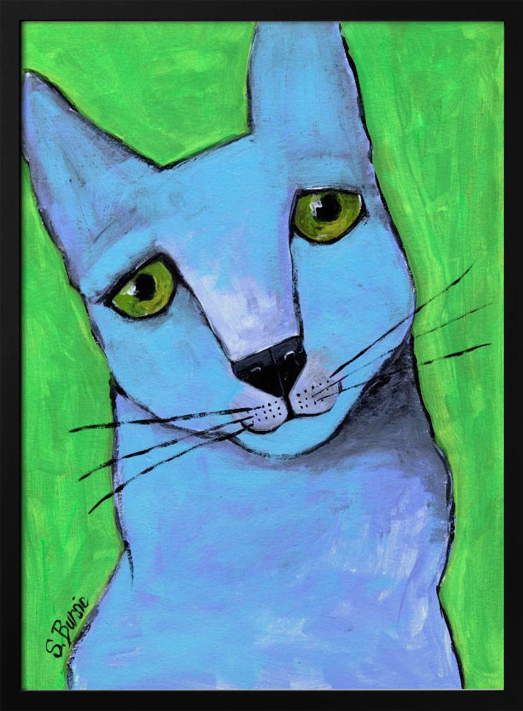 The Big Blue Cat | Poster