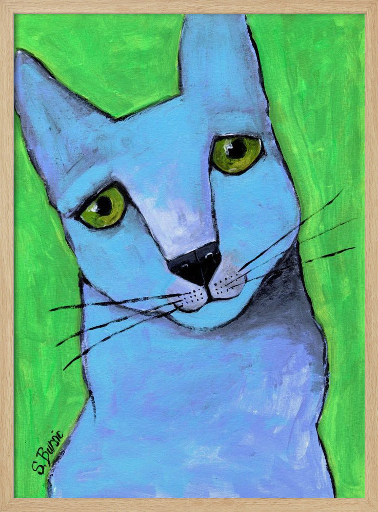 The Big Blue Cat | Poster