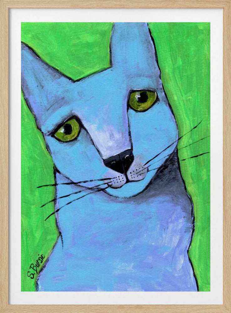 The Big Blue Cat | Poster