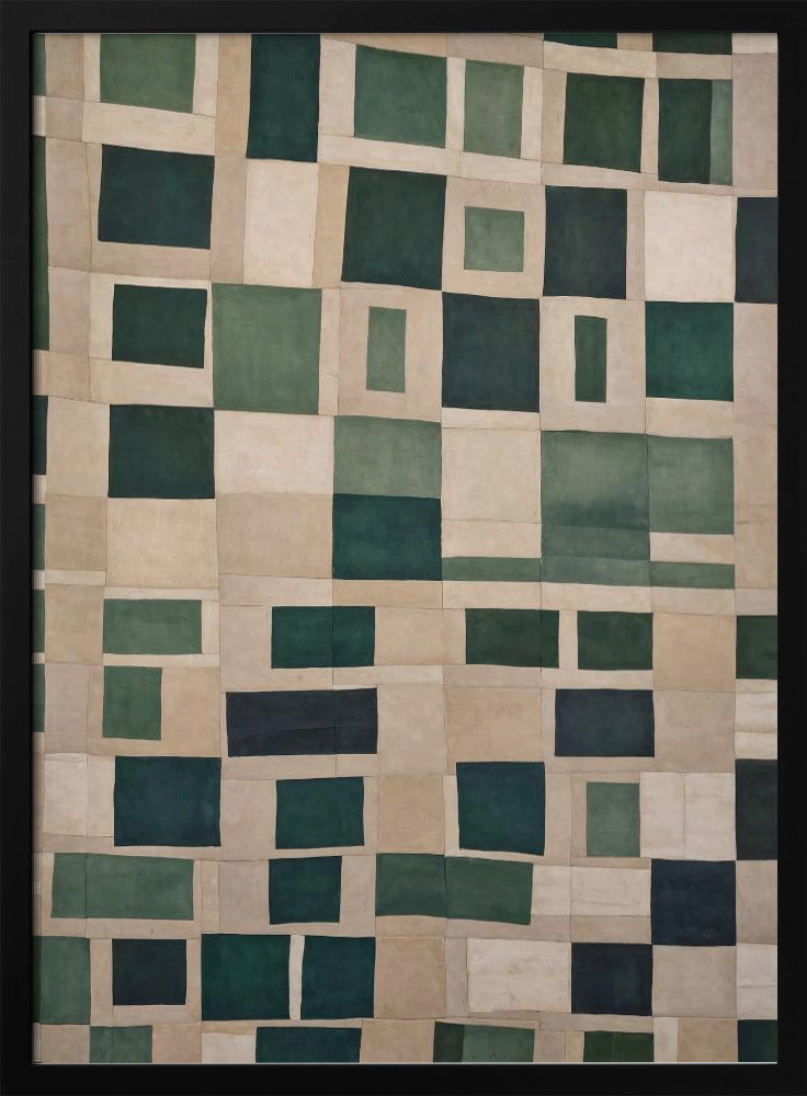 Emerald Mosaic | Poster