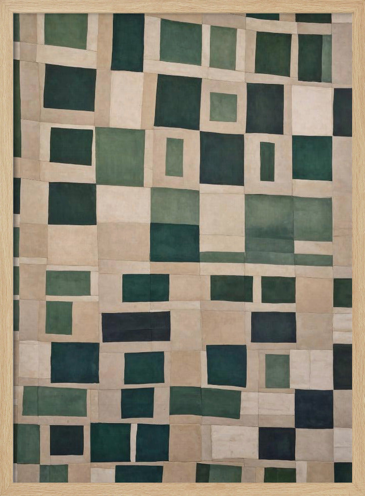 Emerald Mosaic | Poster