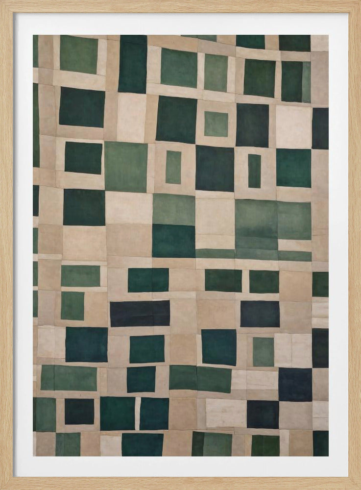 Emerald Mosaic | Poster