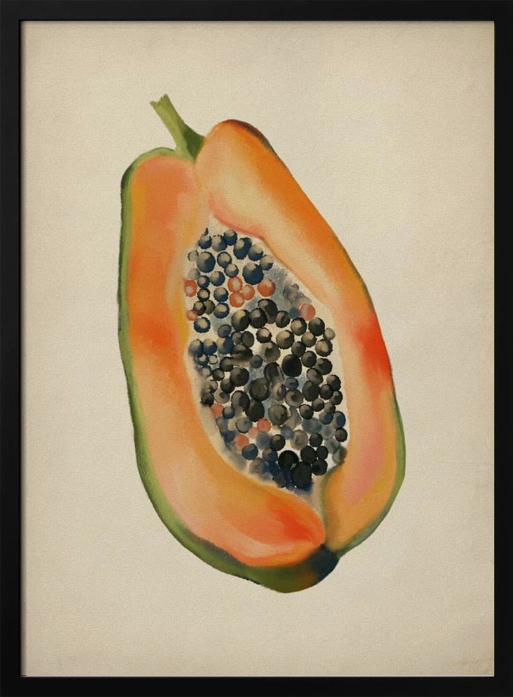 Vintage fruit- Papaya | Poster