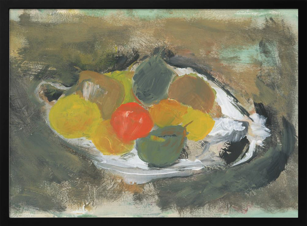 Agrumi su un piatto No 1 | Poster