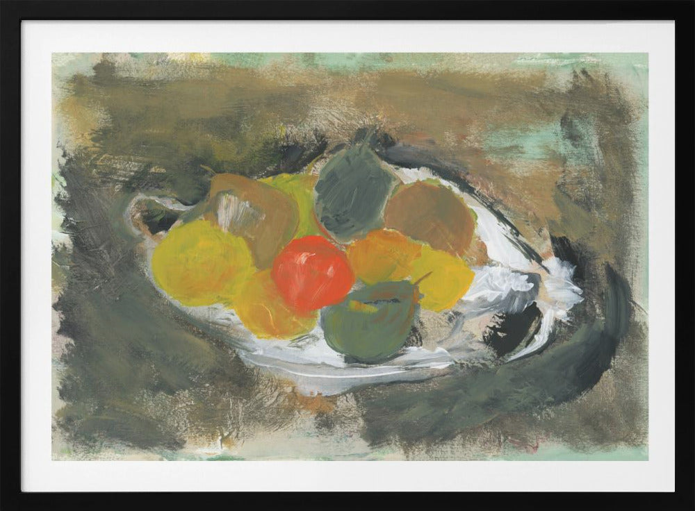 Agrumi su un piatto No 1 | Poster