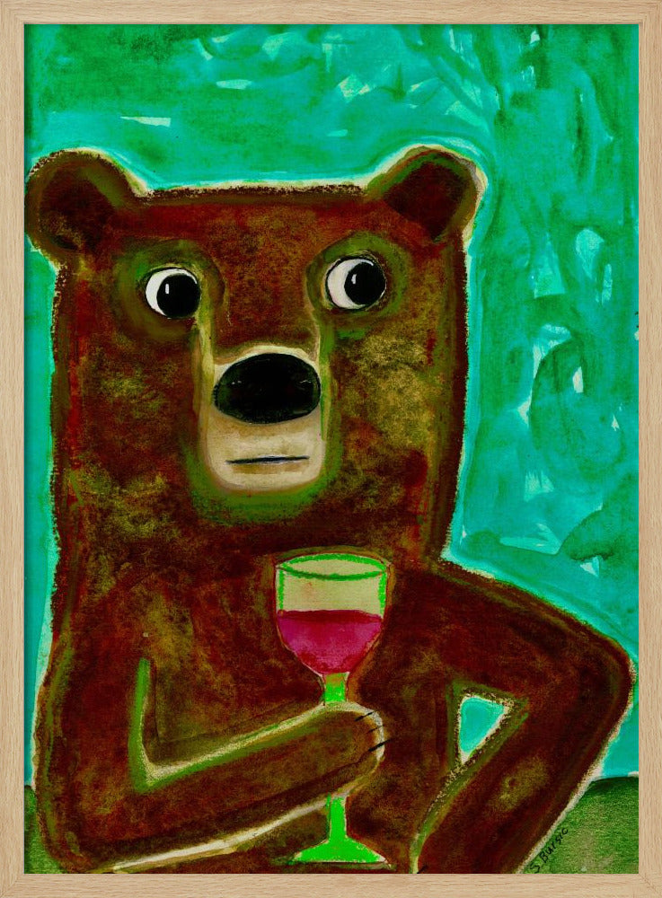 Mr. Bear at the Bar | Poster