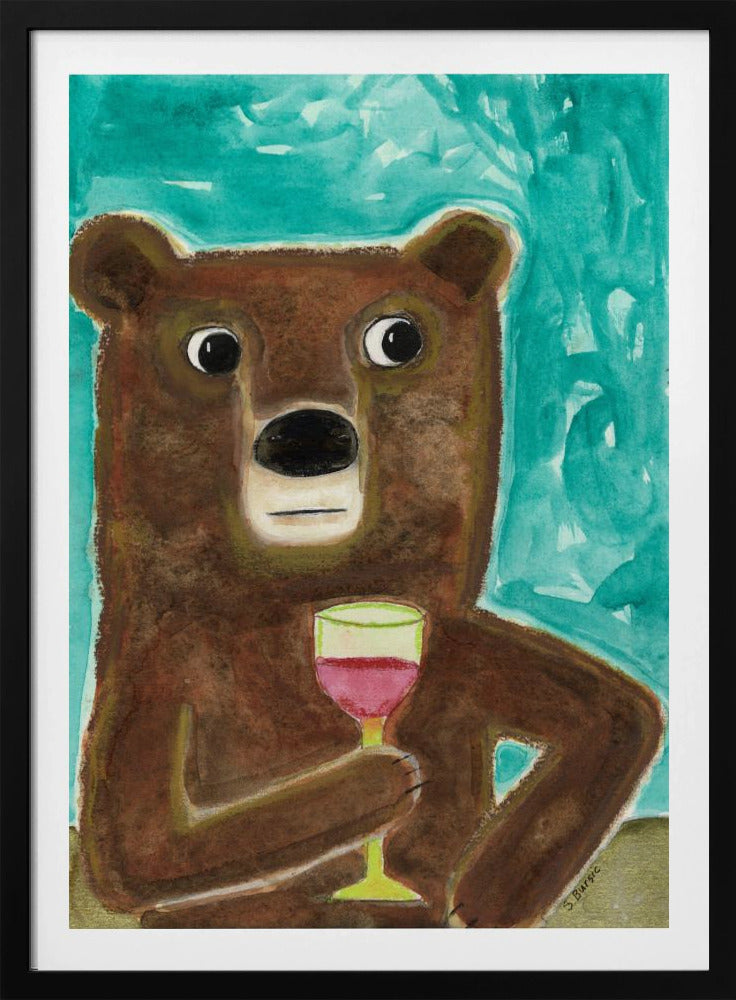 Mr. Bear at the Bar | Poster