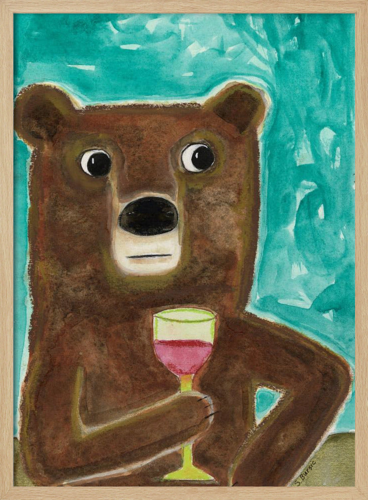 Mr. Bear at the Bar | Poster