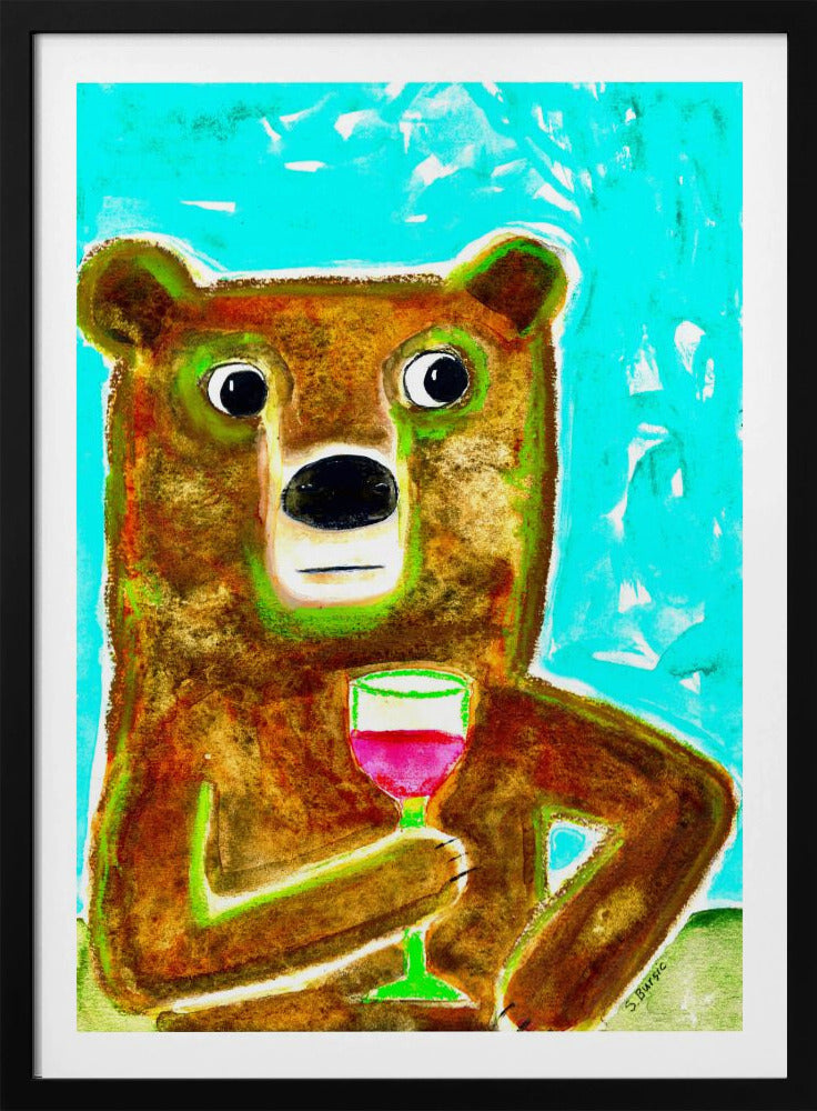 Mr. Bear at the Bar | Poster