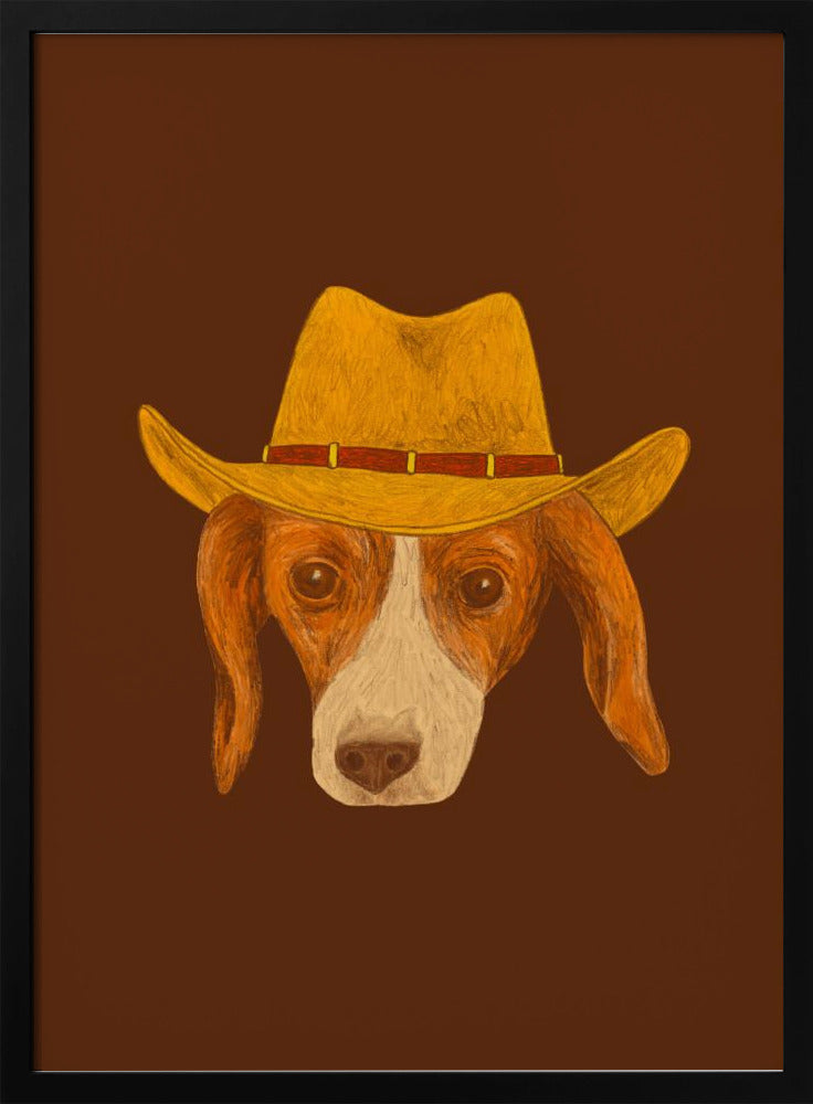 Nala The Cutest Cowgirl Pup | Poster