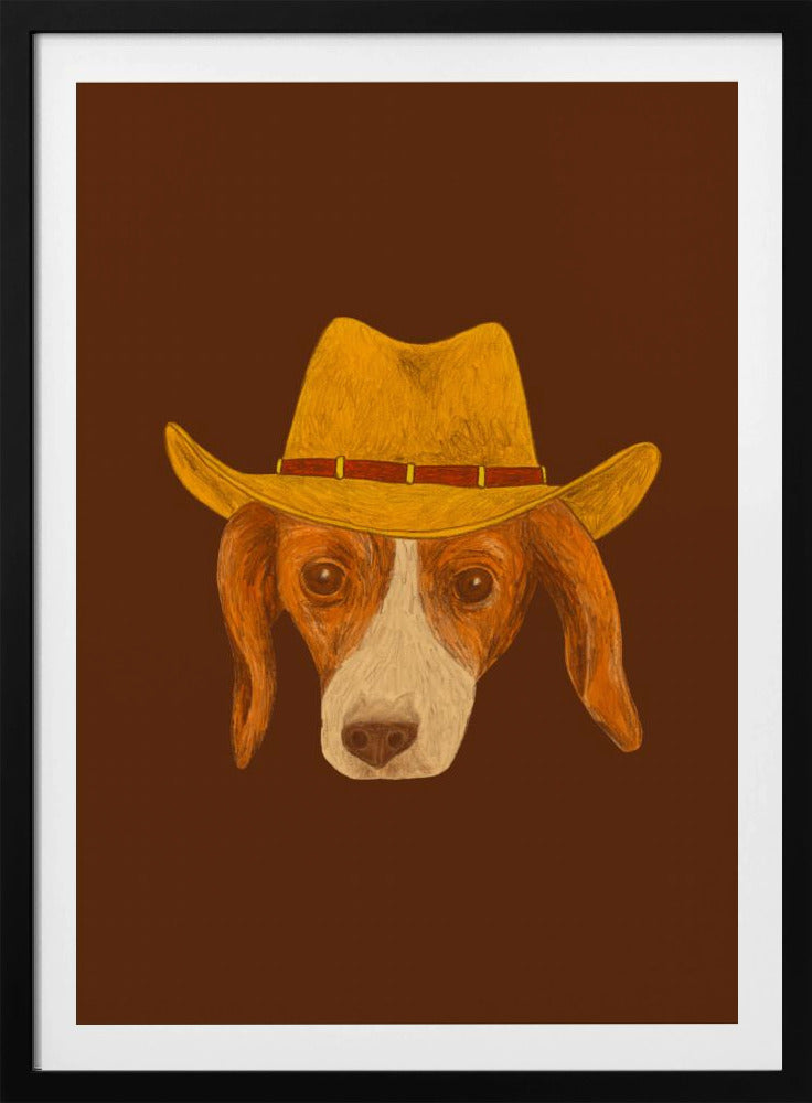 Nala The Cutest Cowgirl Pup | Poster