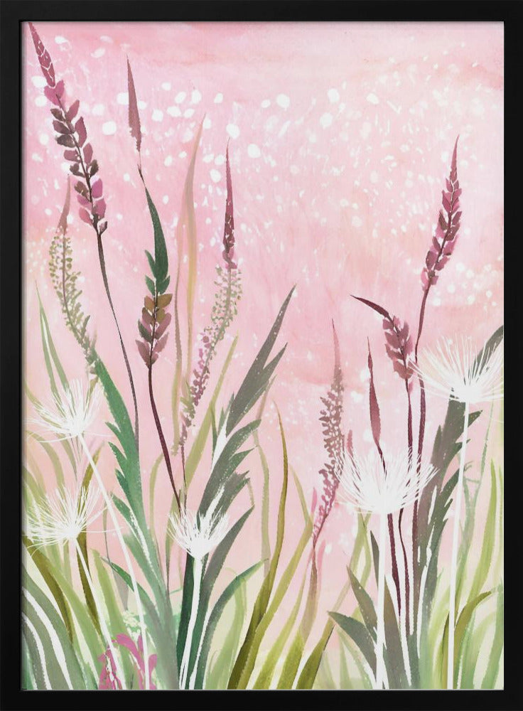 Pink and Green 33 | Poster