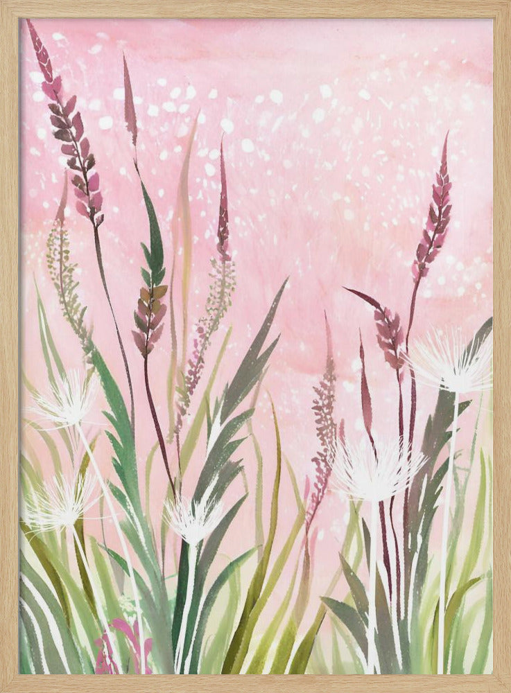 Pink and Green 33 | Poster