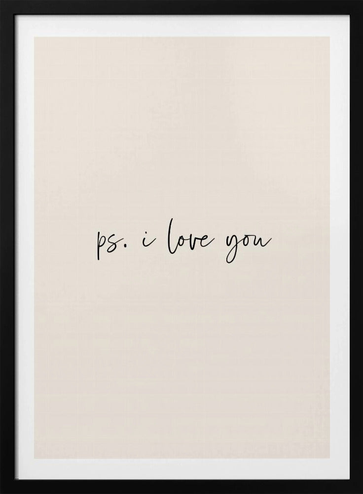 Ps. I Love You | Poster