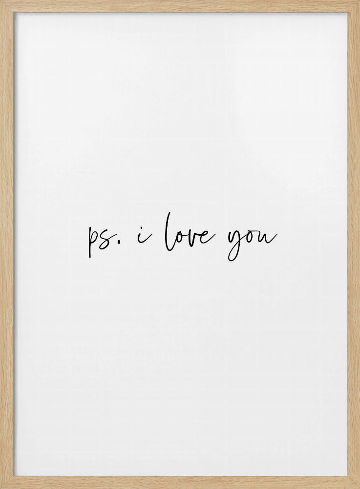 Ps. I Love You | Poster
