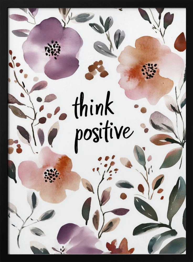 Floral Positivity Burst | Poster