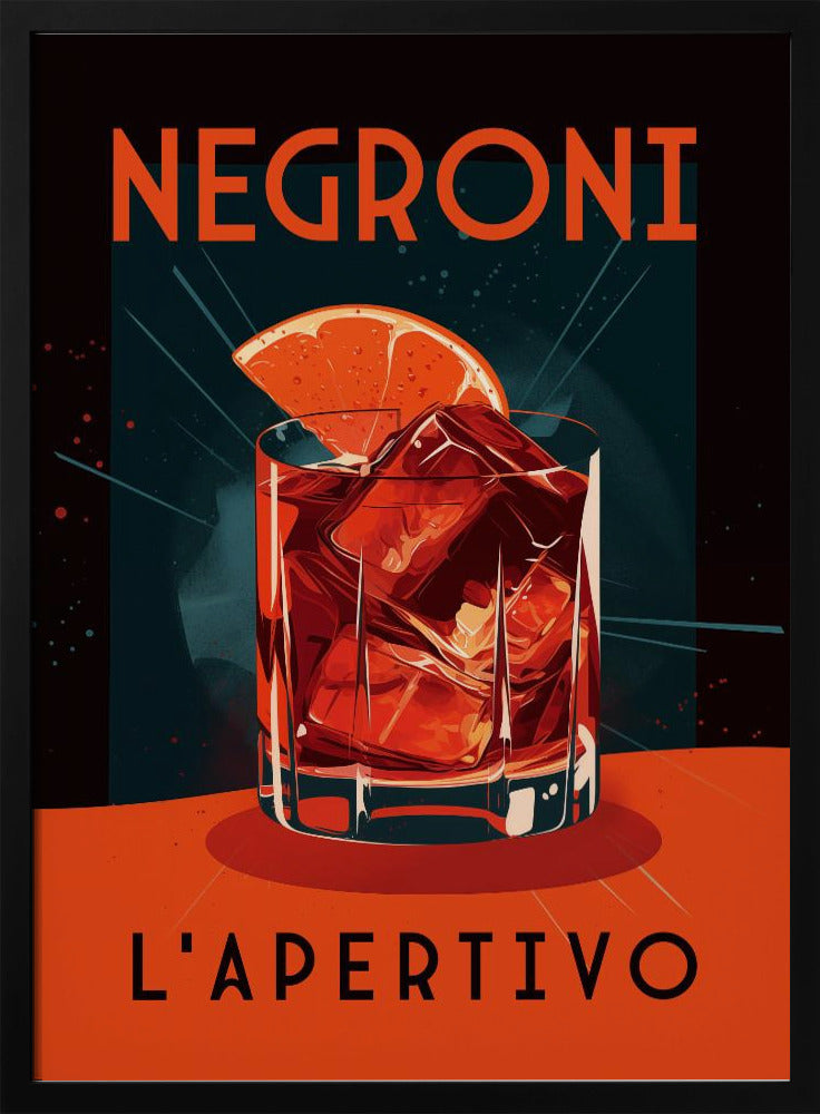 Negroni L&#039; Apertivo | Poster