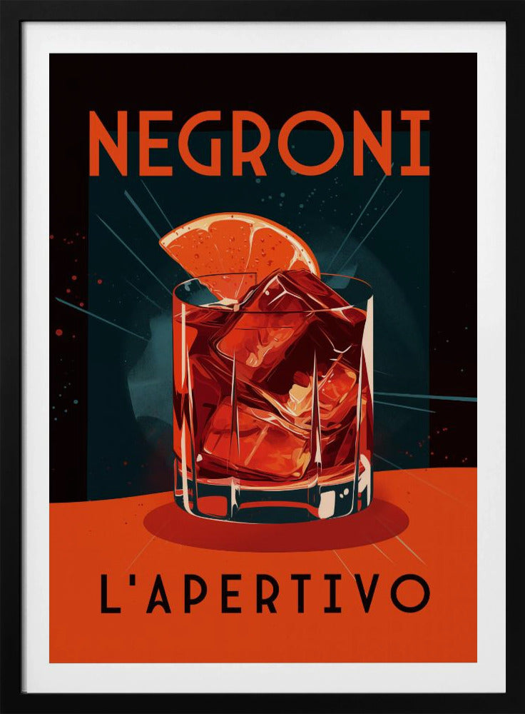 Negroni L&#039; Apertivo | Poster
