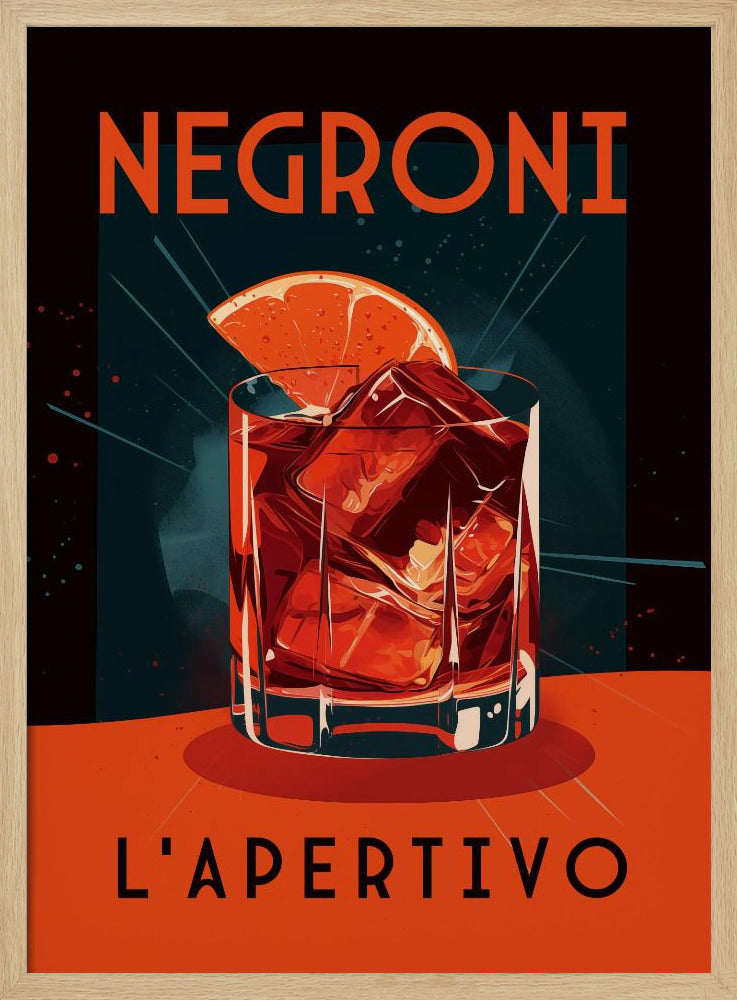 Negroni L&#039; Apertivo | Poster