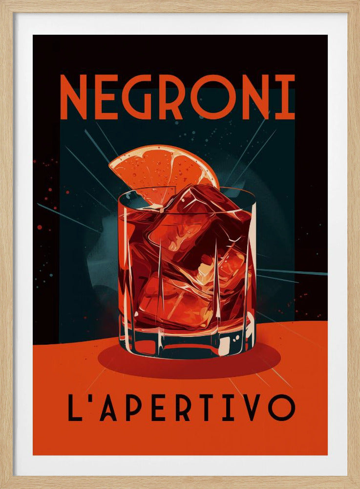 Negroni L&#039; Apertivo | Poster