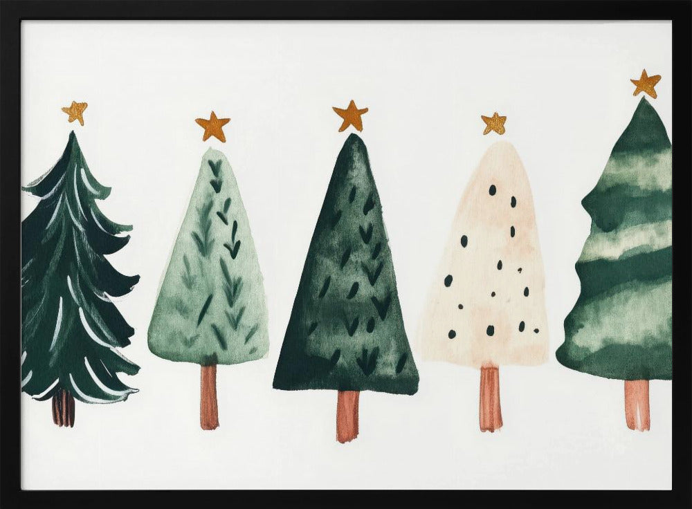 Whimsical Pines | Poster