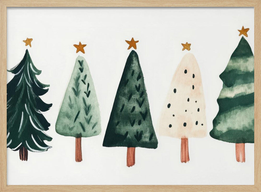 Whimsical Pines | Poster