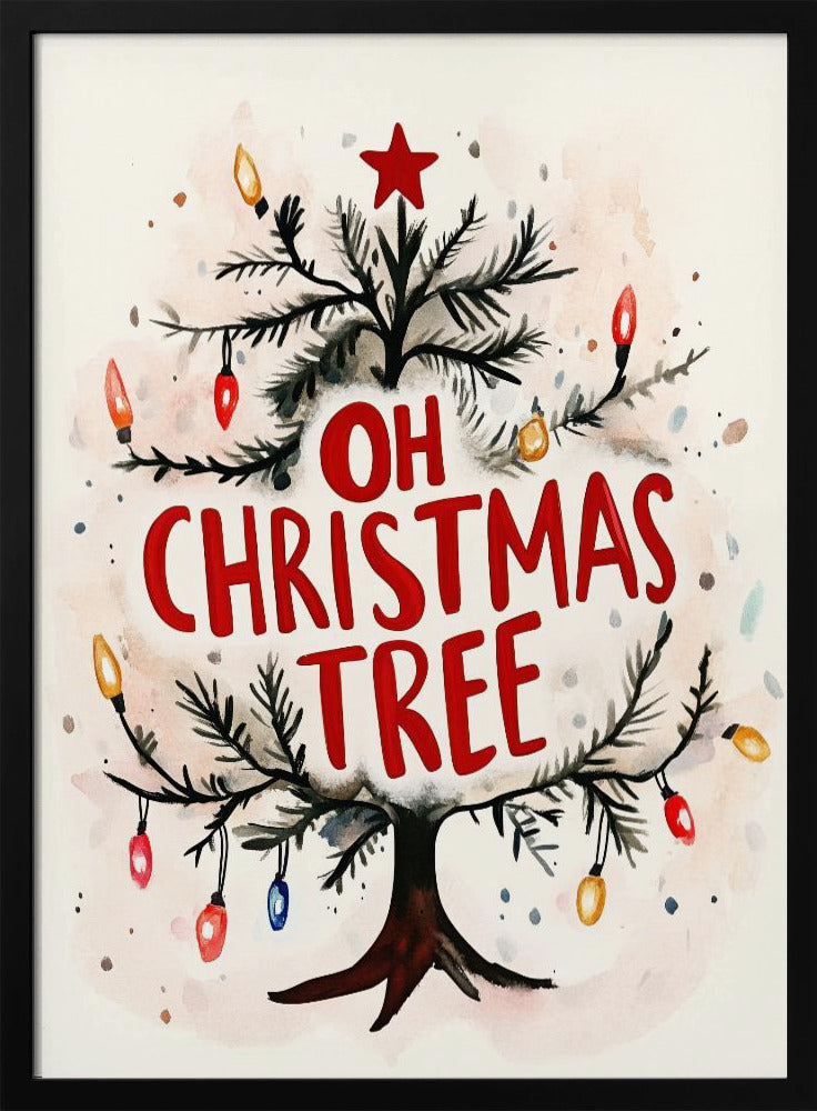 Festive Tree Glow | Poster