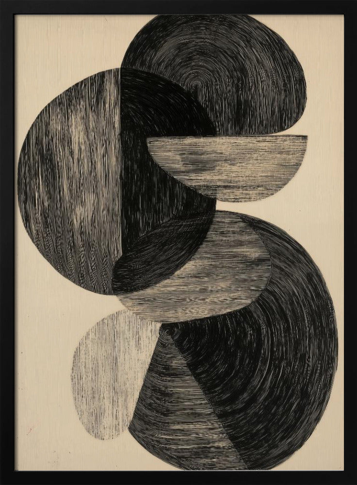 Black Freeform | Poster