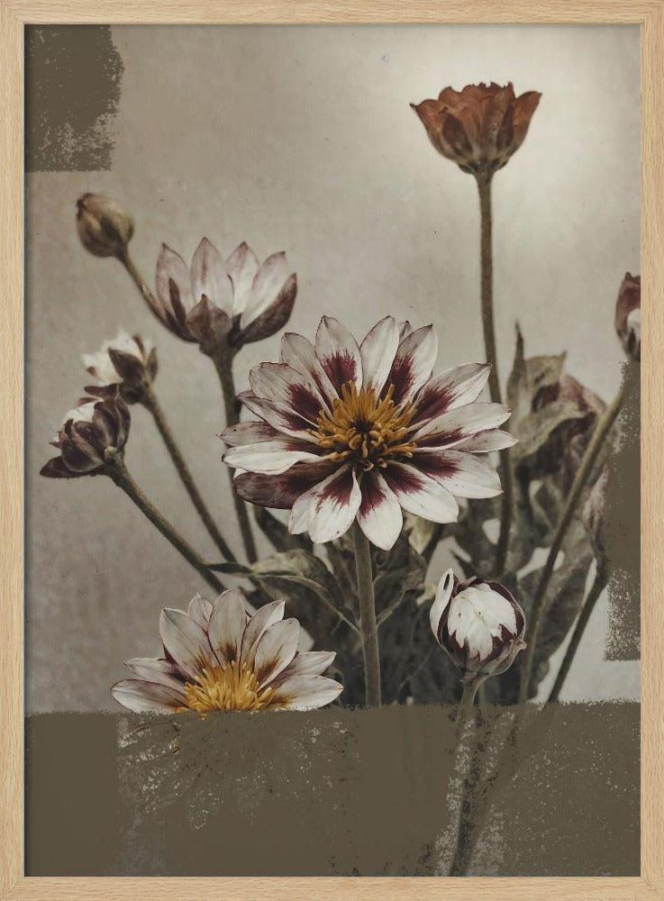 5 Vintage Flowers | Poster