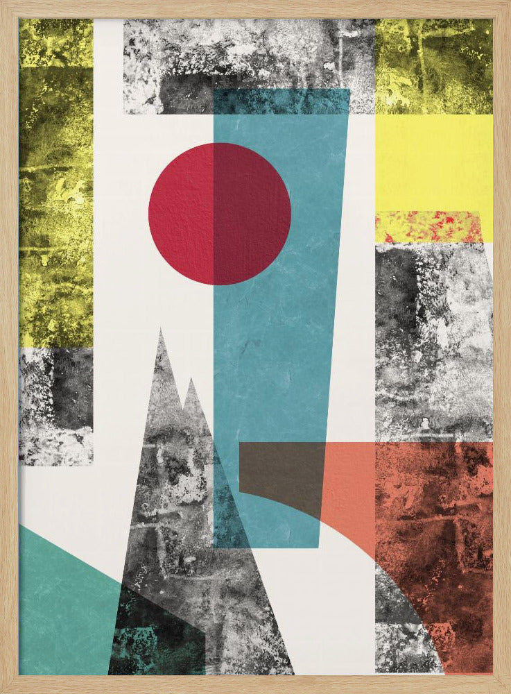 Geometric textures 4 | Poster