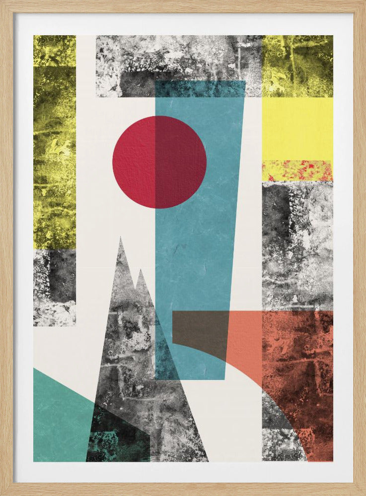 Geometric textures 4 | Poster