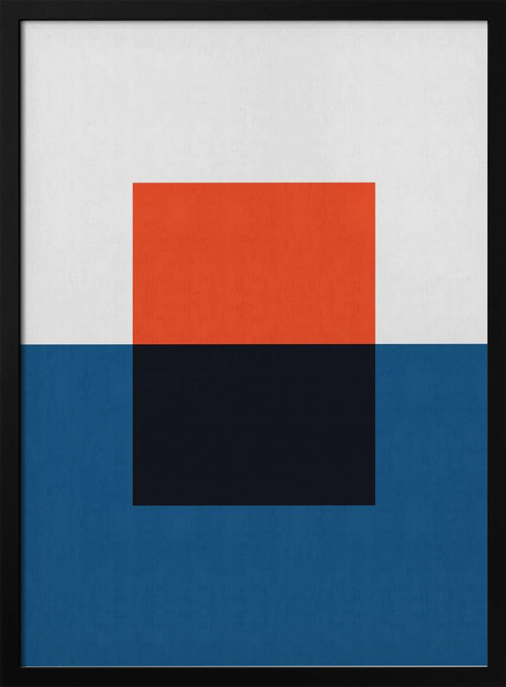 Blue and red 2 | Poster