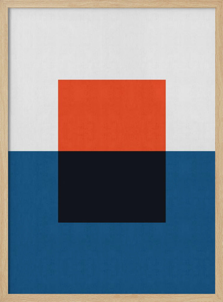 Blue and red 2 | Poster