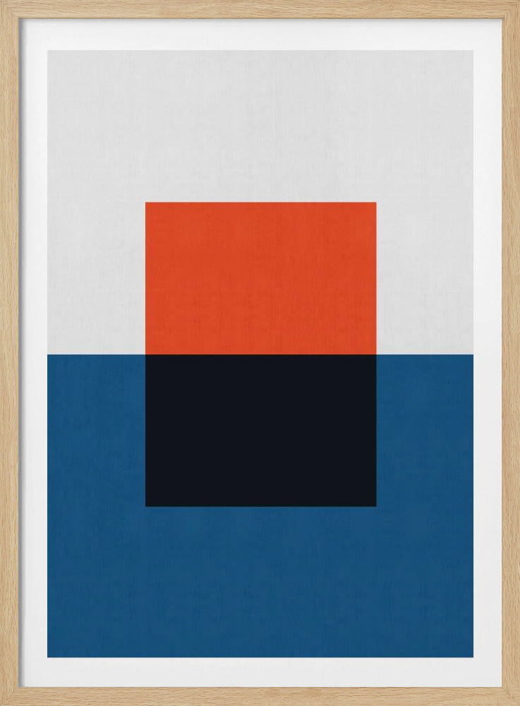 Blue and red 2 | Poster