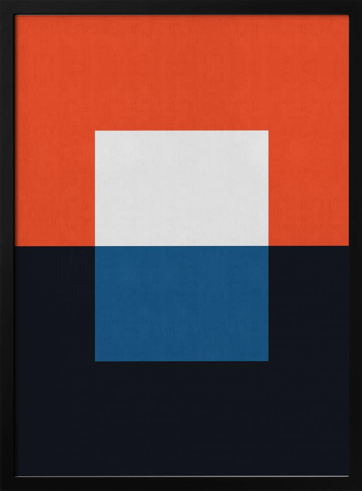 Blue and red 3 | Poster