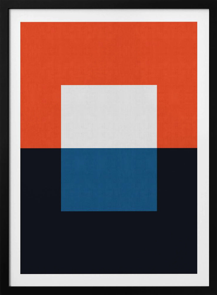 Blue and red 3 | Poster