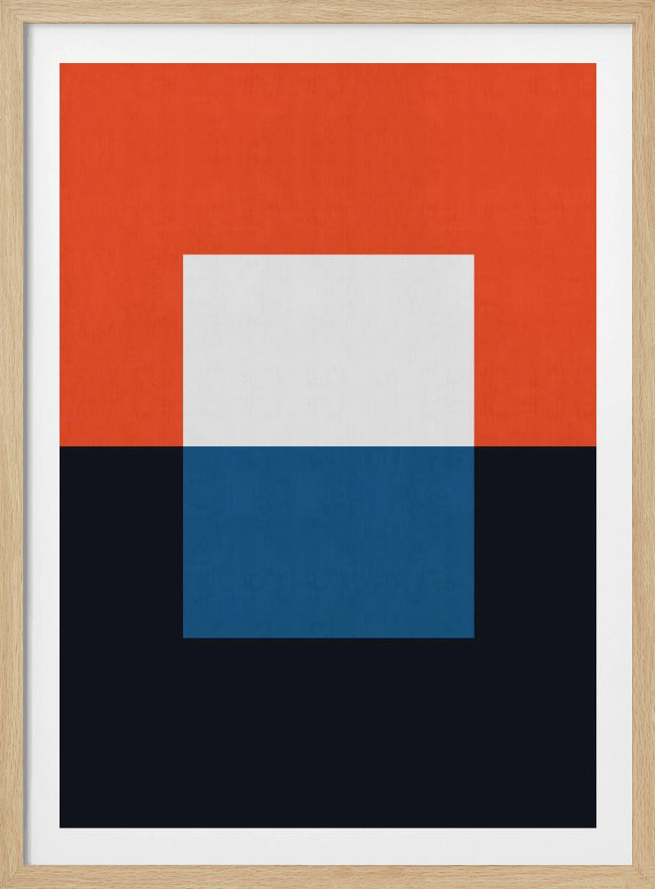 Blue and red 3 | Poster