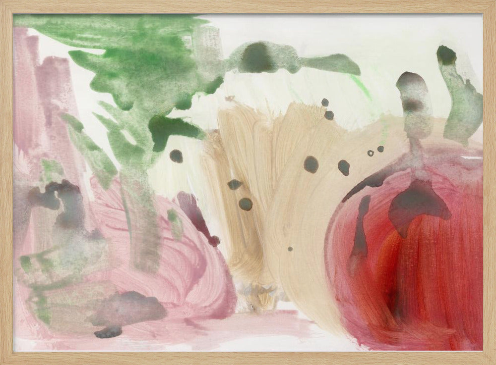 Aquarelle Organic Shapes 1 | Poster