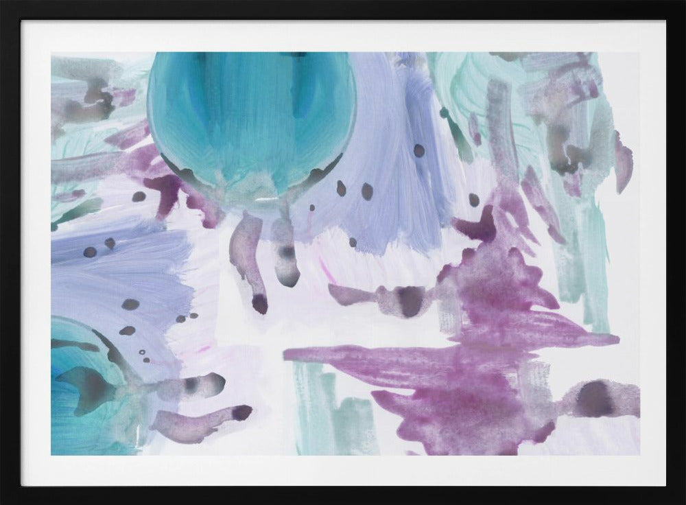 Aquarelle Organic Shapes 2 | Poster