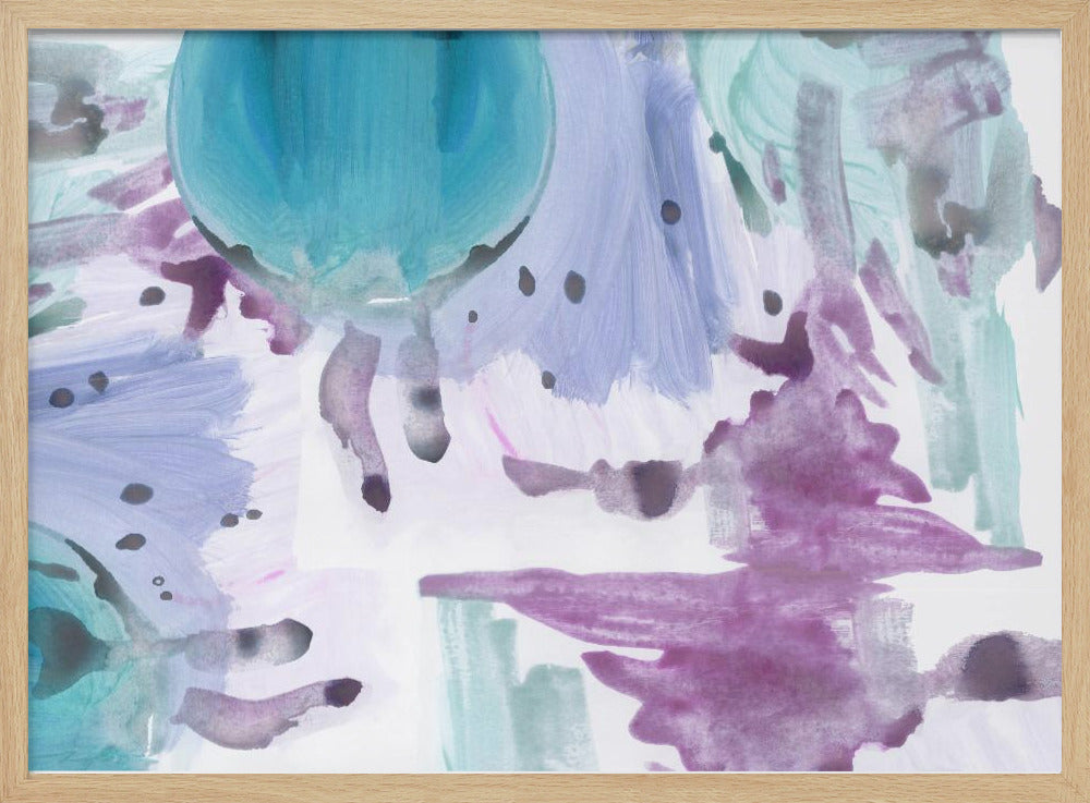 Aquarelle Organic Shapes 2 | Poster