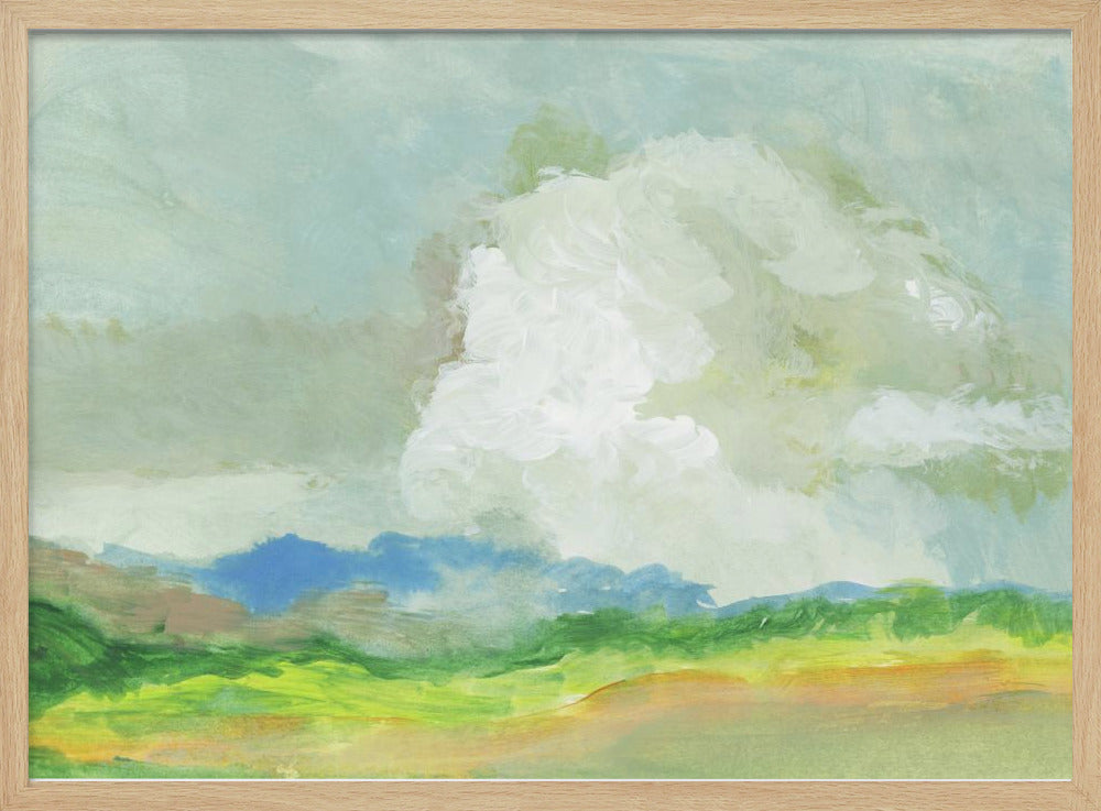 Big Clouds Landscape | Poster