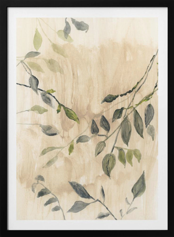 Colour Washed Leaves No1 | Poster