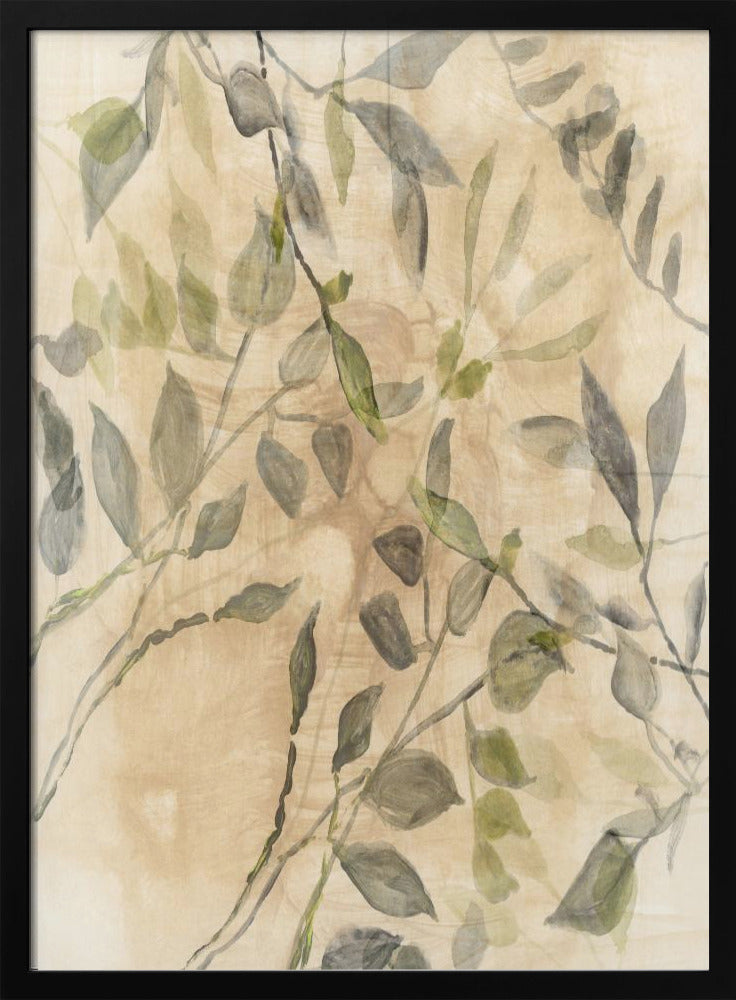 Colour Washed Leaves No2 | Poster