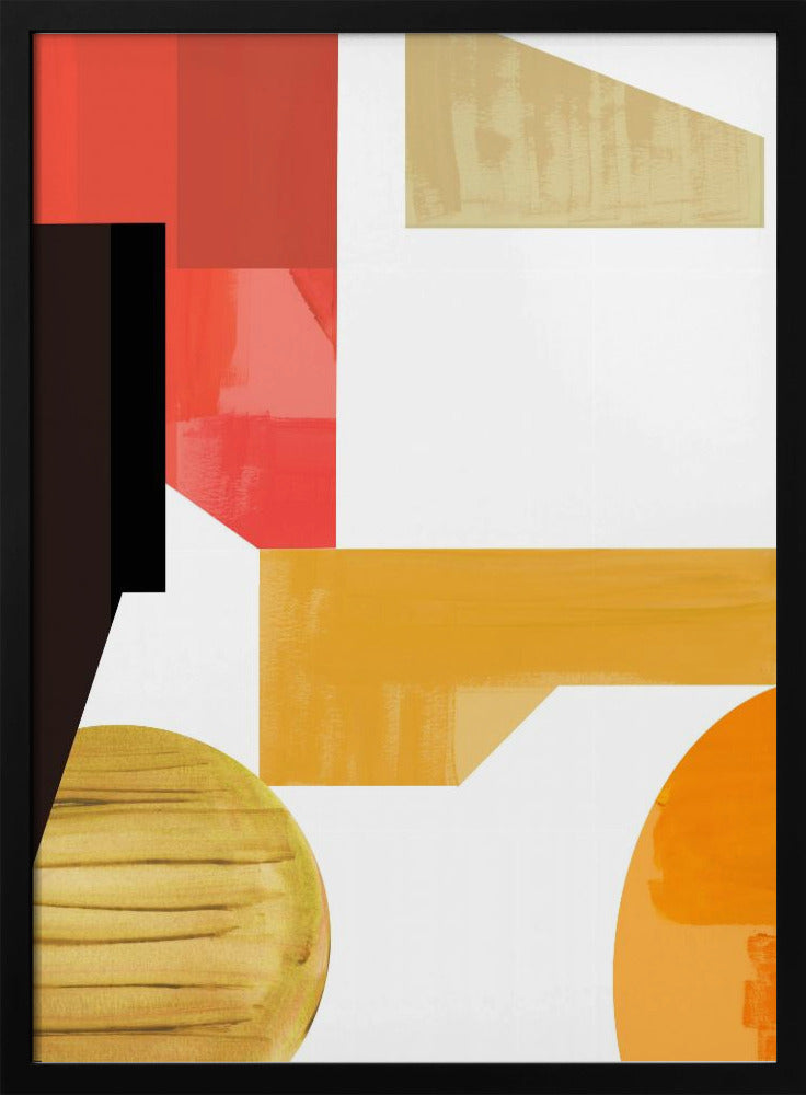 Geometric Warmth No3 | Poster