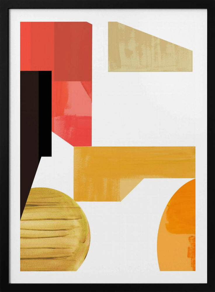 Geometric Warmth No3 | Poster